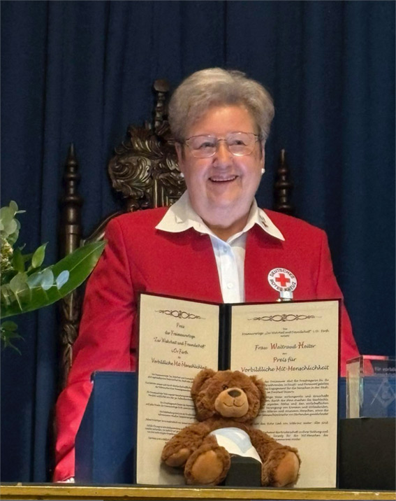 waltraud heiter preistraegeriwaltraud heiter preistraegerin logen mitmenschlichkeit