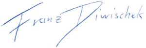franz diwischek unterschrift